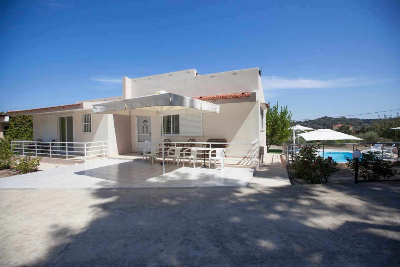 The Olive Grove Villa Private Pool With Star Links Wifi Theológos Exterior foto